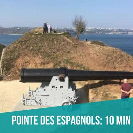 Maison Spacieuse A Deux Pas De La Plage Roscanvel Zewnętrze zdjęcie