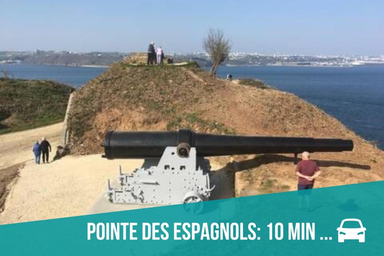 Maison Spacieuse A Deux Pas De La Plage Roscanvel Zewnętrze zdjęcie